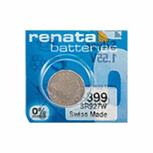 1 x Renata 399 Watch Batteries, 0% MERCURY equivalent SR927W