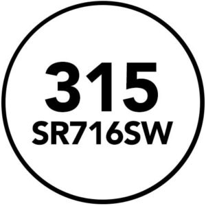 315 Battery SR716SW