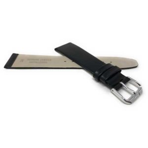 back of flat womens leather watch strap, anti-allergic lining