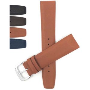 Bandini 415 | Mens Leather Watch Band, Padded, Square Tip