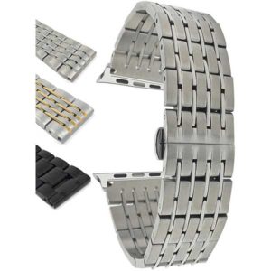 Bandini Stainless Steel Metal Watch Strap for Apple Watch Series 6/5/4/3/2/1