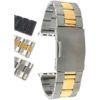 Bandini Ajustable Stainless Steel Band, Metal Strap for Apple Watch Series 6/5/4/3/2/1
