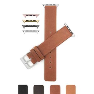 Bandini Leather Quick Release Watch Band for Apple Watch Series 6/5/4/3/2/1