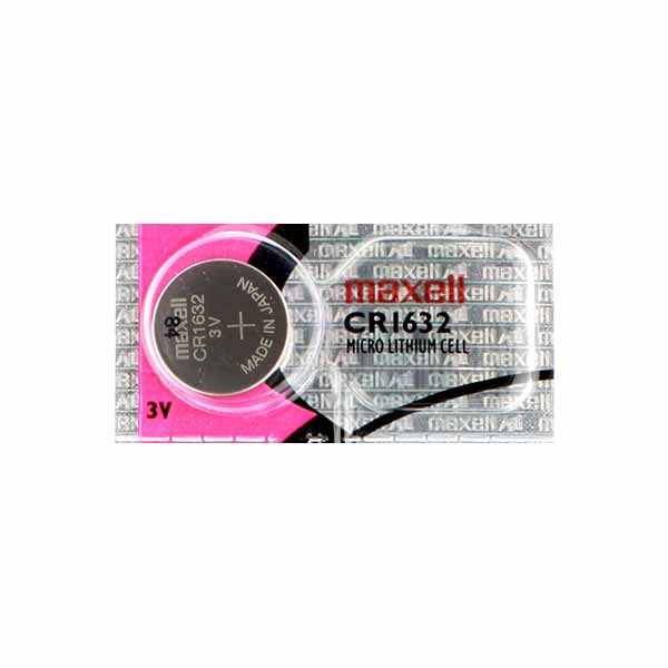 1 x Maxell 1632 Watch Batteries, 3V Lithium CR1632 Battery - Shoptictoc