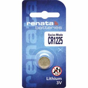 1 x Renata 1225 Watch Batteries, 3V Lithium CR1225