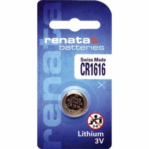 1 x Renata 1616 Watch Batteries, 3V Lithium CR1616