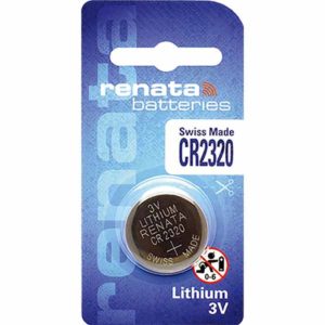 1 x Renata 2320 Watch Batteries, 3V Lithium CR2320