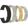 Bandini EX260 | Expansion Watch Band, Metal Stretch Strap for Timex, Citizen & More