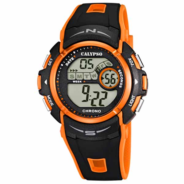 Amazon.com: Calypso Unisex-Adult Digital Quartz Watch with Plastic Strap  K5610/6 : Clothing, Shoes & Jewelry