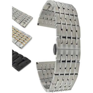Bandini MET.1400 | Mens Stainless Steel Watch Strap, Metal Watch Strap Replacement