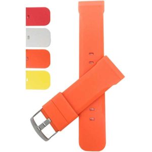 Bandini S030 | Thick Silicone Watch Strap, Stainless Steel Buckle