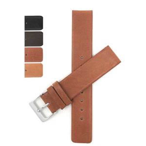 SKG | Leather Quick Release Watch Band for Skagen Watch Straps with Pushpins