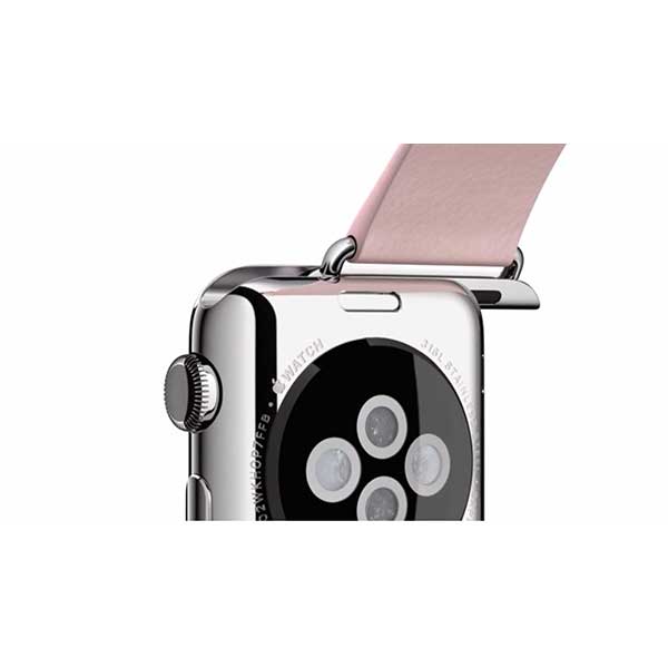 Blue & Pink Nylon Apple Watch Band | Southern Straps 41mm - 38mm / Black