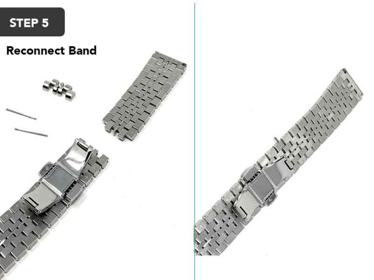 HOW TO REMOVE LINKS FROM A METAL WATCH BAND Shoptictoc