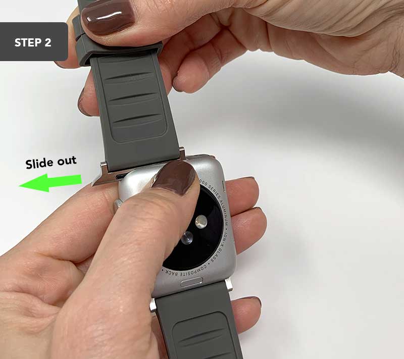 How to put on new apple watch on sale band