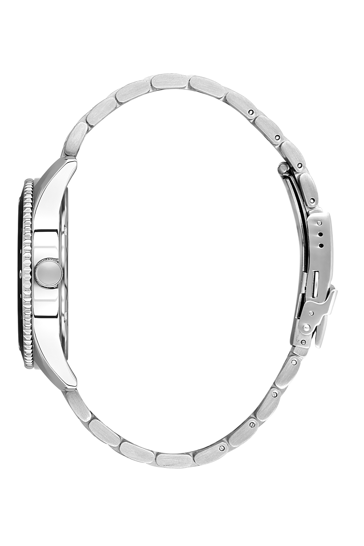 Daniel Klein 43mm Analog Mens Watch, Stainless Steel Strap, Big Easy to Read Number, 24H Bezel, Date - DK.1.13535-4 - Image 2
