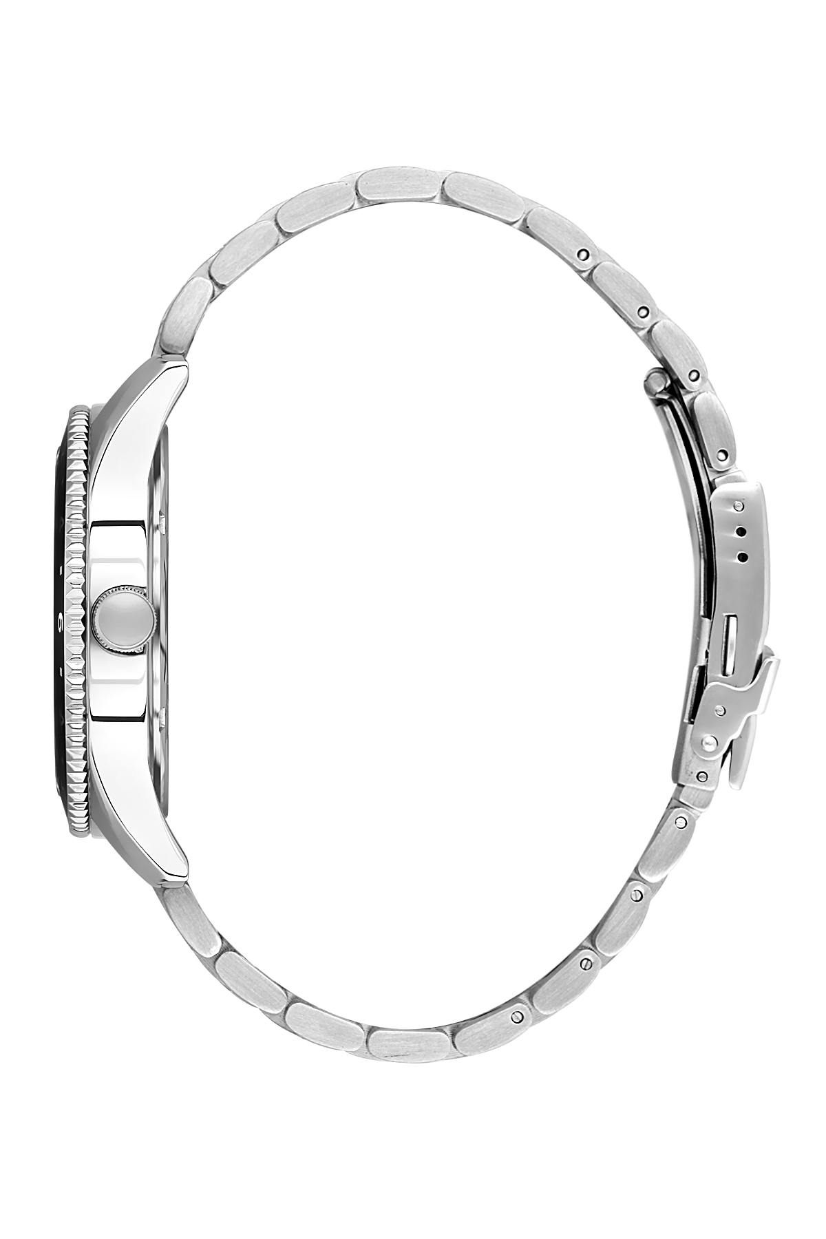 Daniel Klein 43mm Analog Mens Watch, Stainless Steel Strap, Big Easy to Read Number, 24H Bezel, Date - DK.1.13535-5 - Image 2