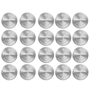 20 x Panasonic 1220 Batteries, 3V Lithium CR1220