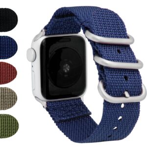 Nylon Strap For Apple Watch Band 38 40 41 42 44 45 46mm 49 Ultra 1 &2 10 9 8 7 6